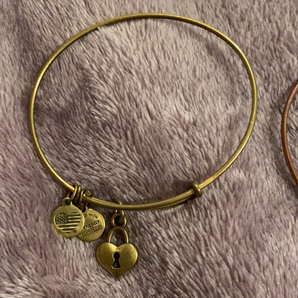 Alex and Ani heart bracelet